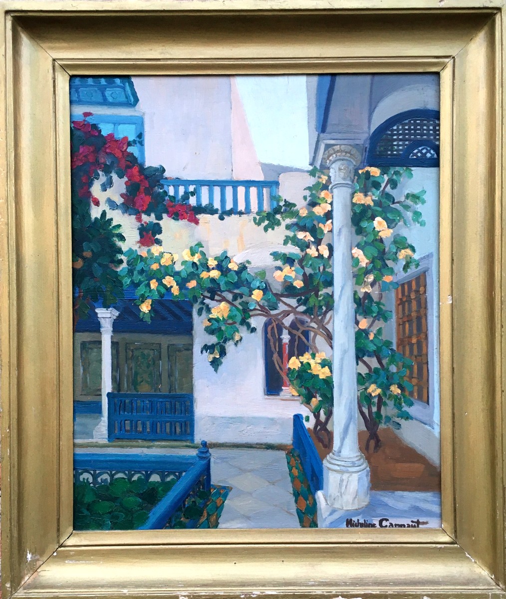 "PALAIS ENNEJMA EZZAHRA" par M.CANNAUT ...TUNISIE vers 1930