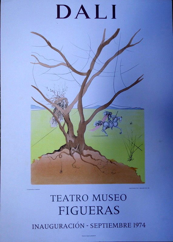 Lot 8 Posters "museo Figueras" By Dali ....mourlot Circa 1974-photo-2