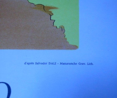 Lot 8 Posters "museo Figueras" By Dali ....mourlot Circa 1974-photo-1