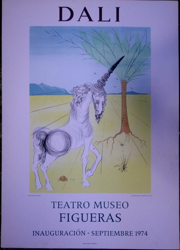 Lot 8 Posters "museo Figueras" By Dali ....mourlot Circa 1974-photo-3