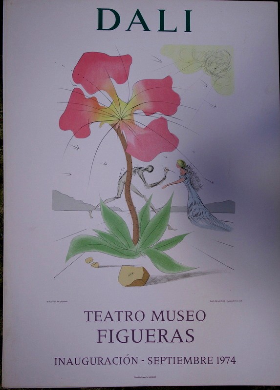 Lot 8 Posters "museo Figueras" By Dali ....mourlot Circa 1974-photo-4
