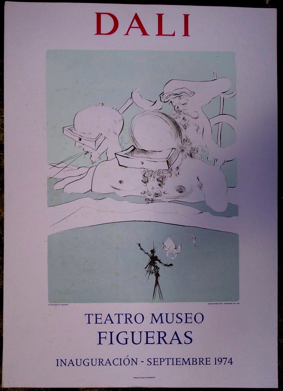 Lot 8 Posters "museo Figueras" By Dali ....mourlot Circa 1974-photo-6
