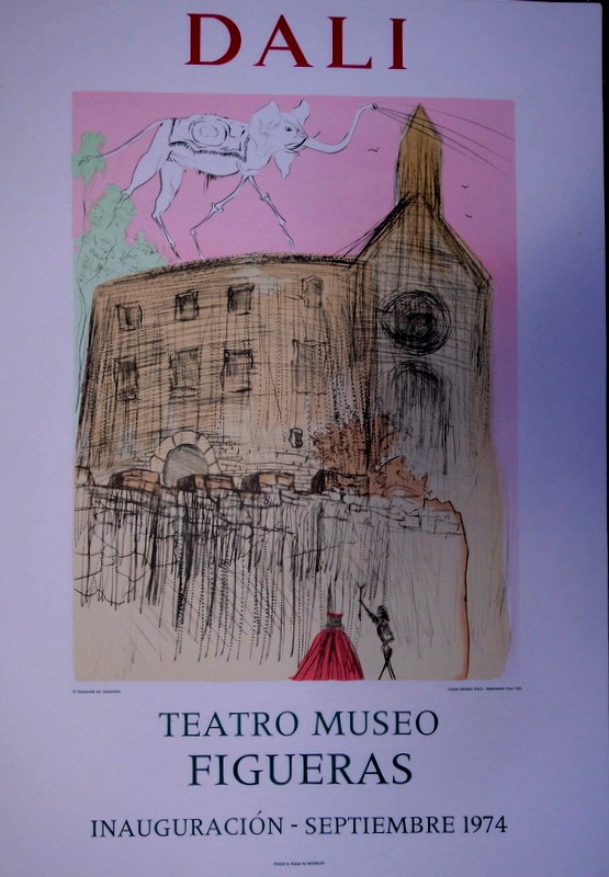 Lot 8 Posters "museo Figueras" By Dali ....mourlot Circa 1974-photo-7