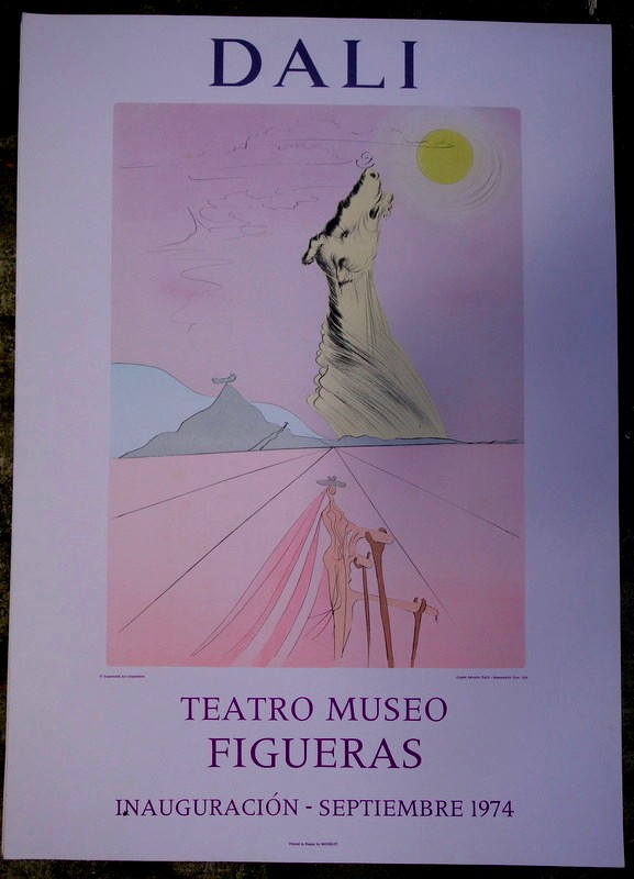 Lot 8 Posters "museo Figueras" By Dali ....mourlot Circa 1974-photo-8