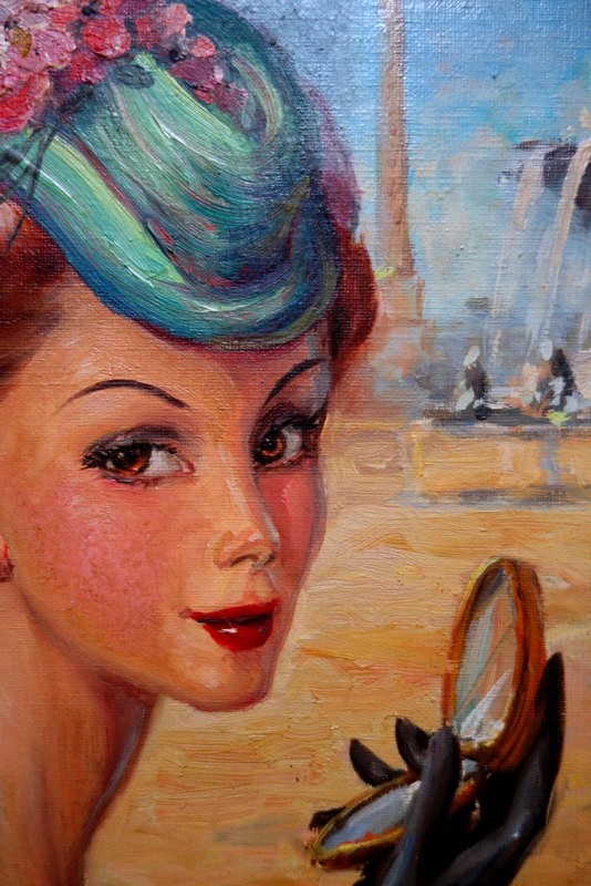 "LA PARISIENNE" par M.LEFORT vers 1950-photo-4