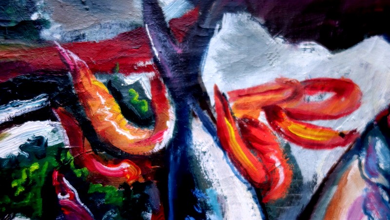 "fish And Crustaceans" By Léon Derruau Circa 1930-photo-1