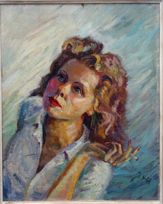 "BEAUTE  FUMANT" par Avoincelle DANIEL vers 1950-photo-2