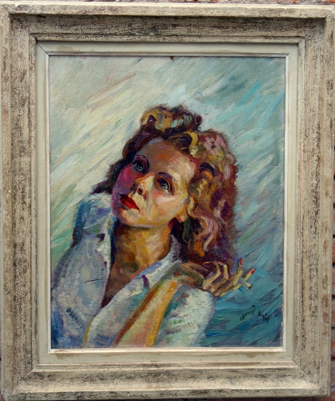 "BEAUTE  FUMANT" par Avoincelle DANIEL vers 1950