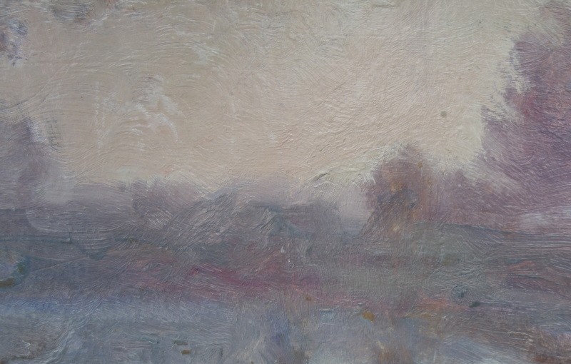 "CHASSE au CANARD" par Alfred ANDRIEUX vers 1920/30-photo-2