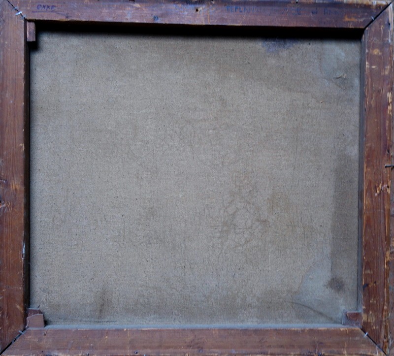 "country Scene" By Sandor Teplansky (hungarian) Circa 1920-photo-2