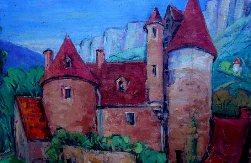 "AUTOIRE dans le LOT " par G.IZAURE-DEZES .. 1957-photo-2