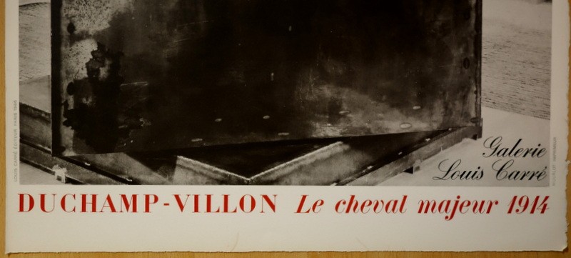 Poster "duchamp-villon" Mourlot, Galerie Louis Carre 1966-photo-3