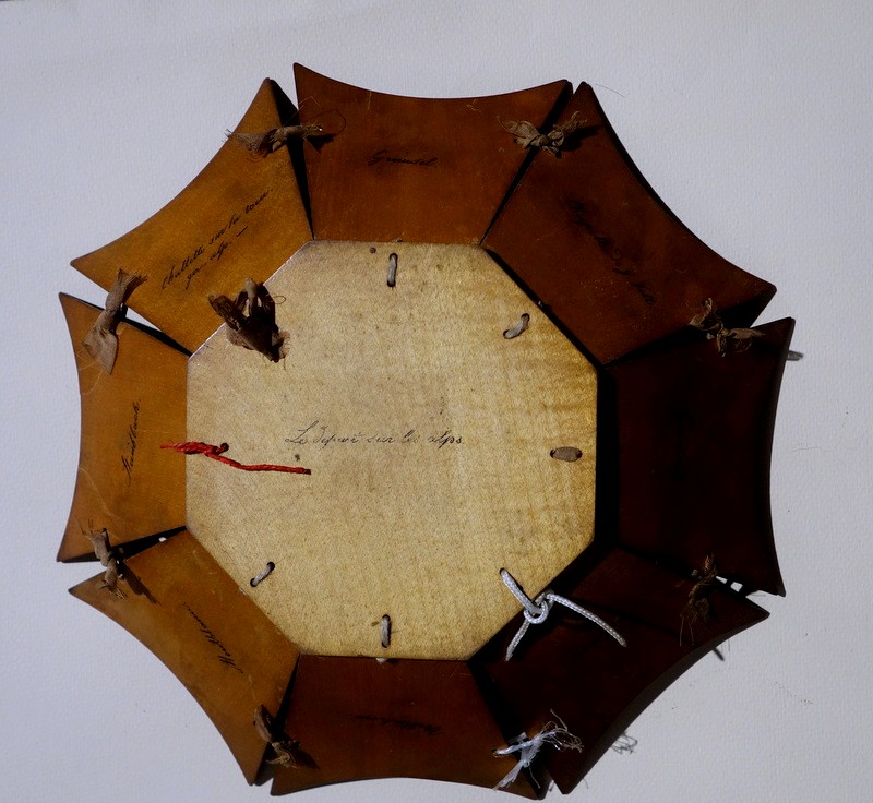 "painted Octagonal Cup" ......switzerland 19th Century -photo-3