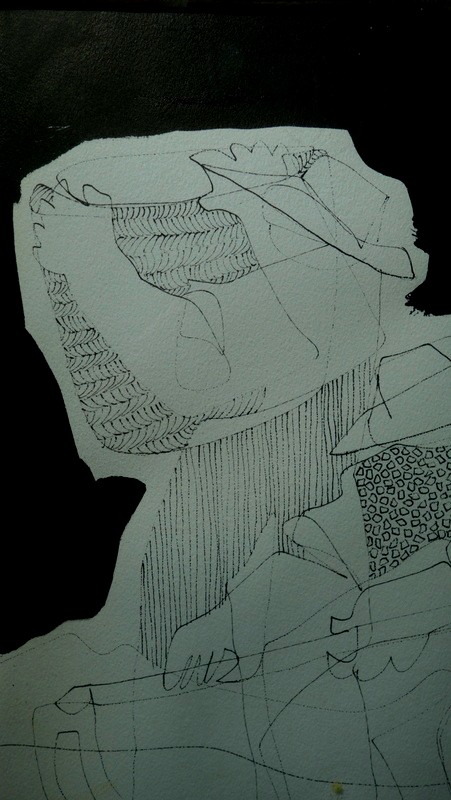 "PAYSANS " Sérigraphie par Pedro SOBRADO (Espagnol)-photo-3