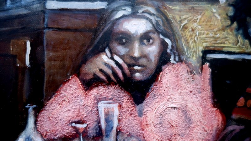 "Les JOUEURS d'ECHEC" par Neil GITTINGS  (Américain)-photo-5