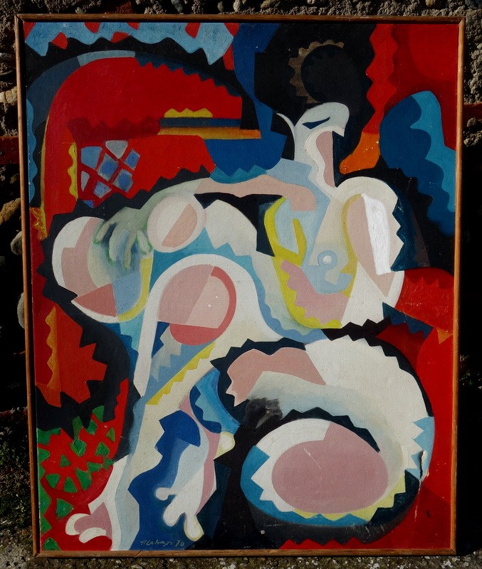 "FEMME' par Henri CABEZOS ...1970