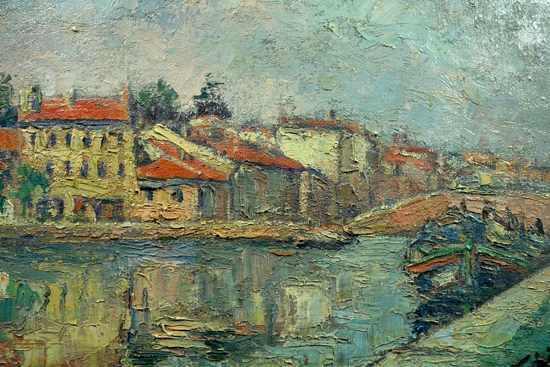 "port St Sauveur" By G.izaure-dezes..toulouse 1945-photo-2