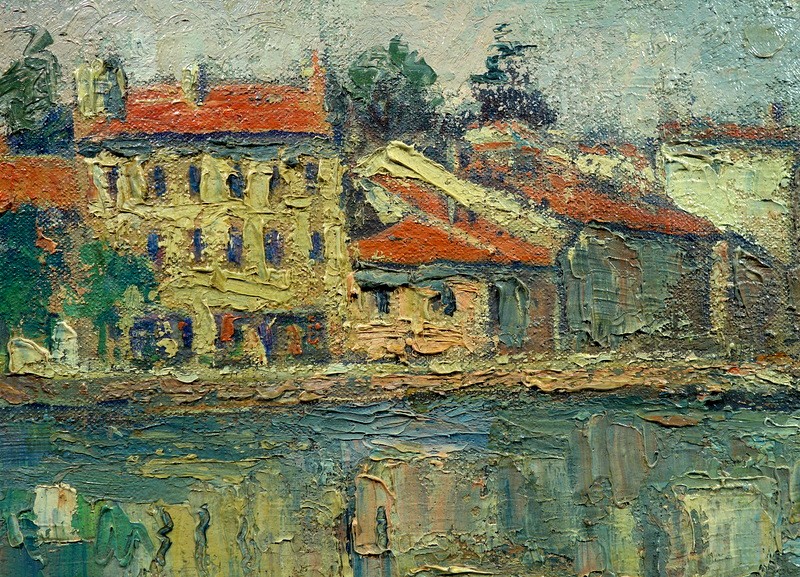 "port St Sauveur" By G.izaure-dezes..toulouse 1945-photo-3