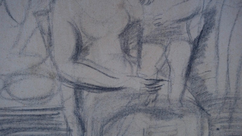 "family In Florida" Drawing By Louis Latapie ...1929-photo-1