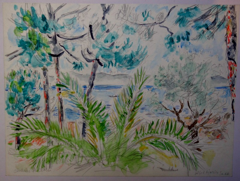 "Le GOLFE d'AJACCIO" par Charles CACHIN ...CORSE