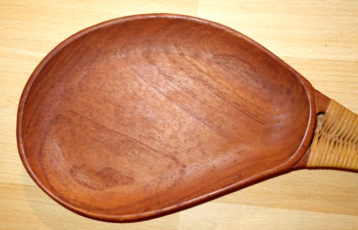 'racket Tray' In Teak....denmark...1970-photo-3