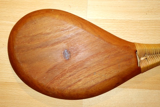 'racket Tray' In Teak....denmark...1970-photo-2