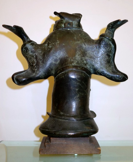 Lead "chinese Figure"...china, 19th Century-photo-3