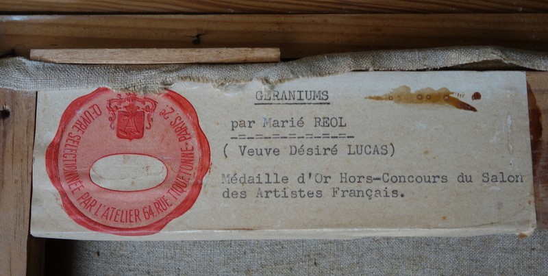 'christmas Geraniums' By Marie Reol-photo-4