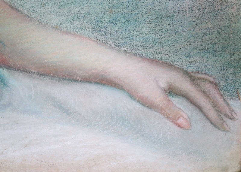 "beauty Brunettes And Pink" By A.ranzim ..italy 1950-photo-1