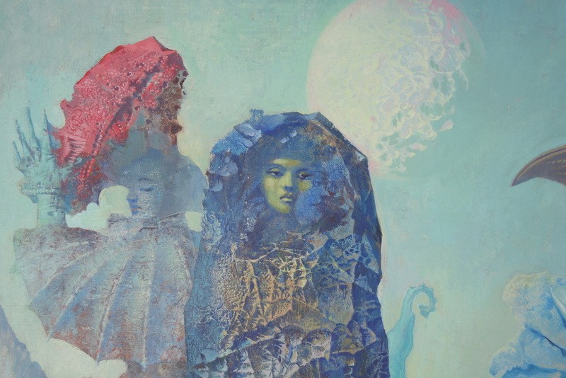 "DEESSES  et MOMIE " par Antoinet RIBET vers 1970-photo-2