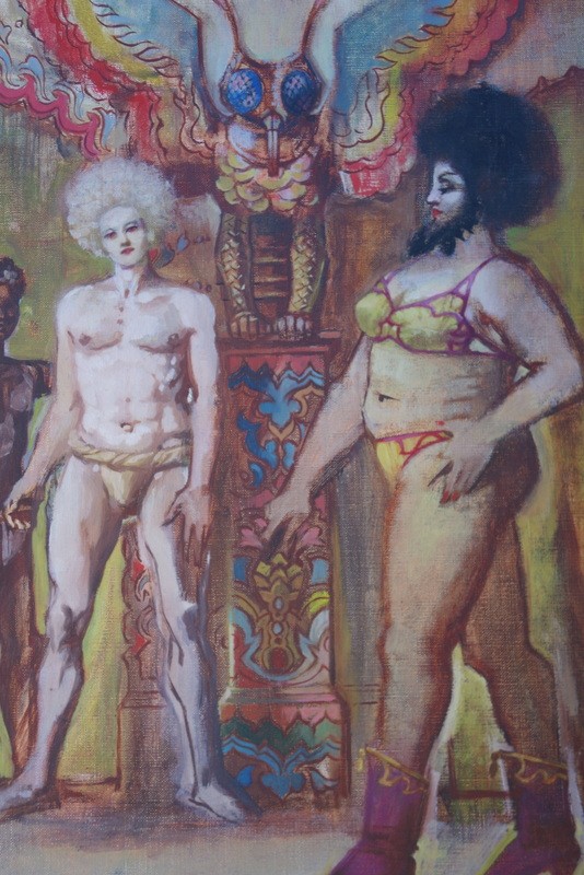 "the Bearded Woman" By Antoine Ribet, Circa 1970-photo-4