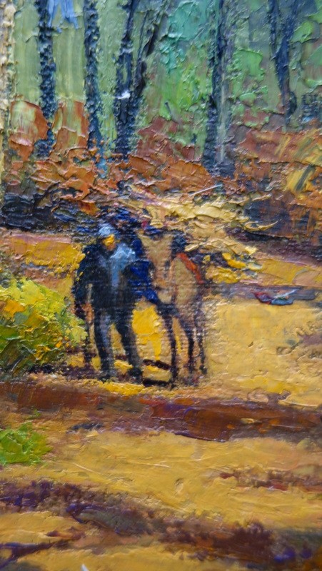 "the Wood Gatherer And His Donkey" By Jacques Lucas-photo-3