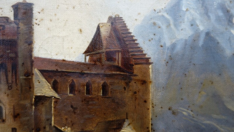 "EGLISE FORTIFEE de LUZ St SAUVEUR" par Elise THERON ...1877-photo-1