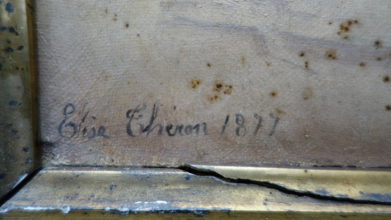 "EGLISE FORTIFEE de LUZ St SAUVEUR" par Elise THERON ...1877-photo-4