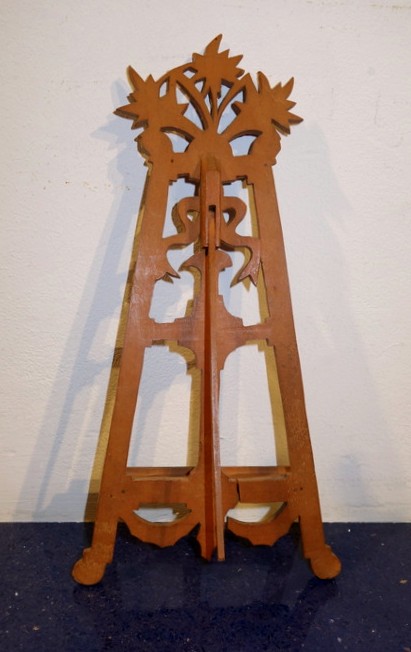 Lot de 3 "Petits CHEVALETS" en Bois Naturel-photo-4