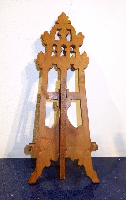Lot de 3 "Petits CHEVALETS" en Bois Naturel-photo-2
