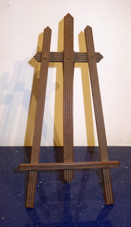 Lot de 3 "Petits CHEVALETS" en Bois Naturel-photo-3