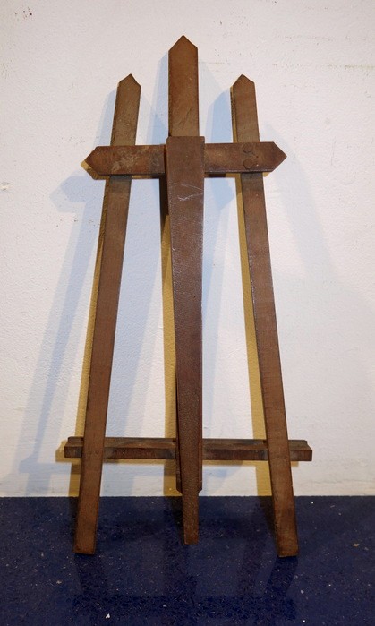 Lot de 3 "Petits CHEVALETS" en Bois Naturel-photo-4