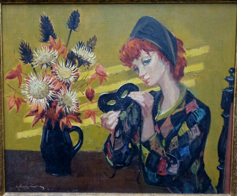 "ARLEQUINE au MASQUE " par André CHOCHON-photo-2