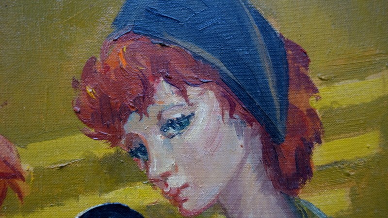 "ARLEQUINE au MASQUE " par André CHOCHON-photo-1