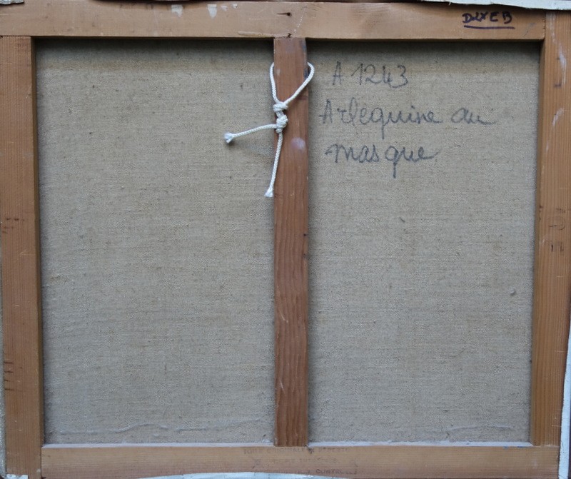 "ARLEQUINE au MASQUE " par André CHOCHON-photo-5