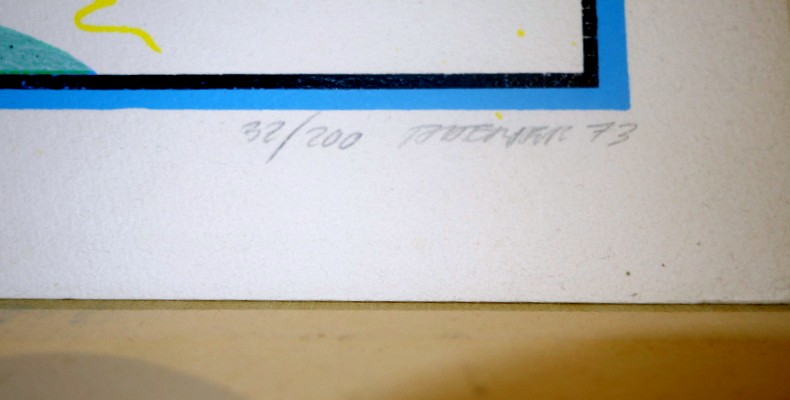 "the Thieving Magpie" Serigraph By Christian Ludwig Attersee ...1973-photo-4