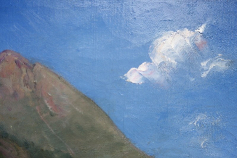 "gave De Pau A Gedre" By Gustave Colin ..bigorre Circa 1880-photo-4