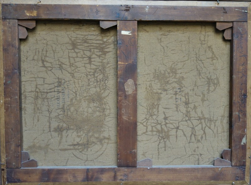 "gave De Pau A Gedre" By Gustave Colin ..bigorre Circa 1880-photo-5