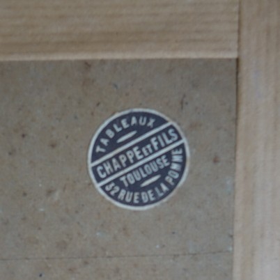 "NATURE MORTE aux PORCELAINES" Louise SEGALA vers 1930-photo-3