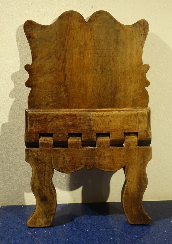 Walnut Bible Stand Or Lectern, Early 20th Century-photo-1