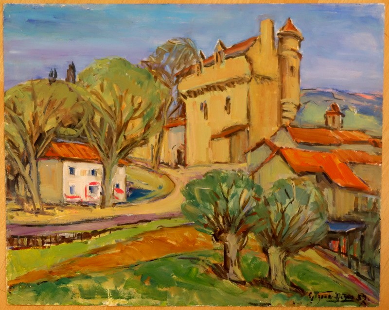 2 VUES de "VAREN" Lot et Garonne , G.IZAURE-DEZES ..1957-photo-1