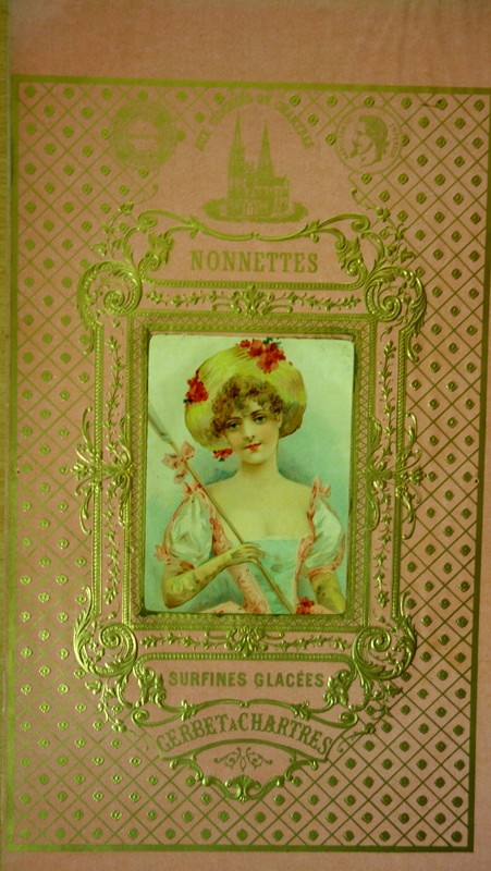 Lot de 11 CHROMOLITHOS 1900 Emballages NONNETTES GERBET CHARTRES-photo-3