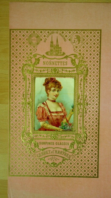 Lot de 11 CHROMOLITHOS 1900 Emballages NONNETTES GERBET CHARTRES-photo-3