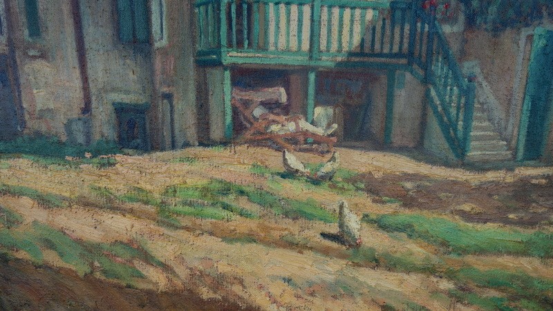 "REPOS et Jeux d'enfants " Raymond TURBEAUX  1930 en BOURGOGNE-photo-2